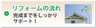 リフォームの流れ　完成までをしっかりサポート！